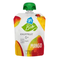 AH Biologisch Knijpfruit mango 6+