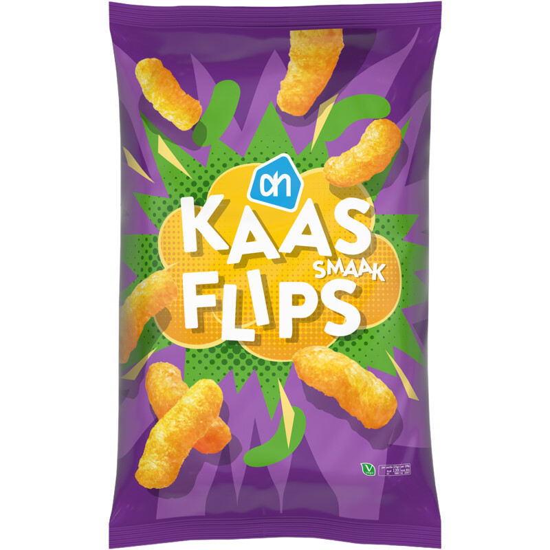 Een afbeelding van AH Kaas smaak flips
