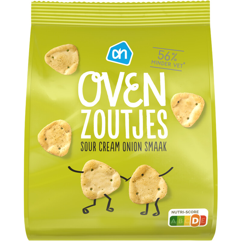 Een afbeelding van AH Ovenzoutjes sour cream onion