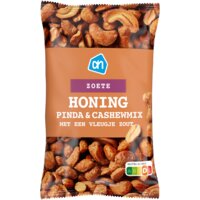 Een afbeelding van AH Honing pinda & cashewnoten