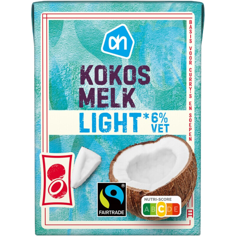 Een afbeelding van AH Kokosmelk light