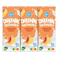 AH Drinkyoghurt perziksmaak 6-pack