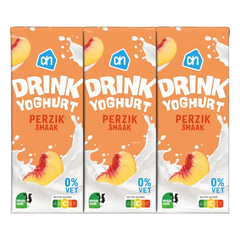 Drinkyoghurt perziksmaak 6-pack
