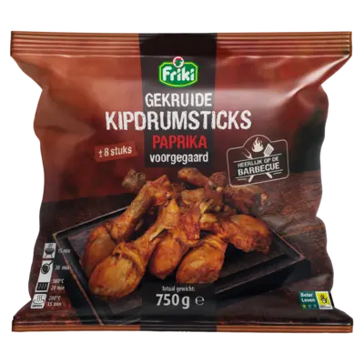pdp-image-Friki Kipdrumsticks paprika voorgegaard