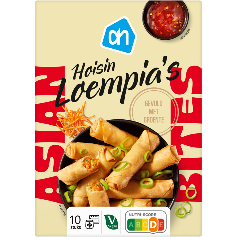 Een afbeelding van AH Hoisin loempia's