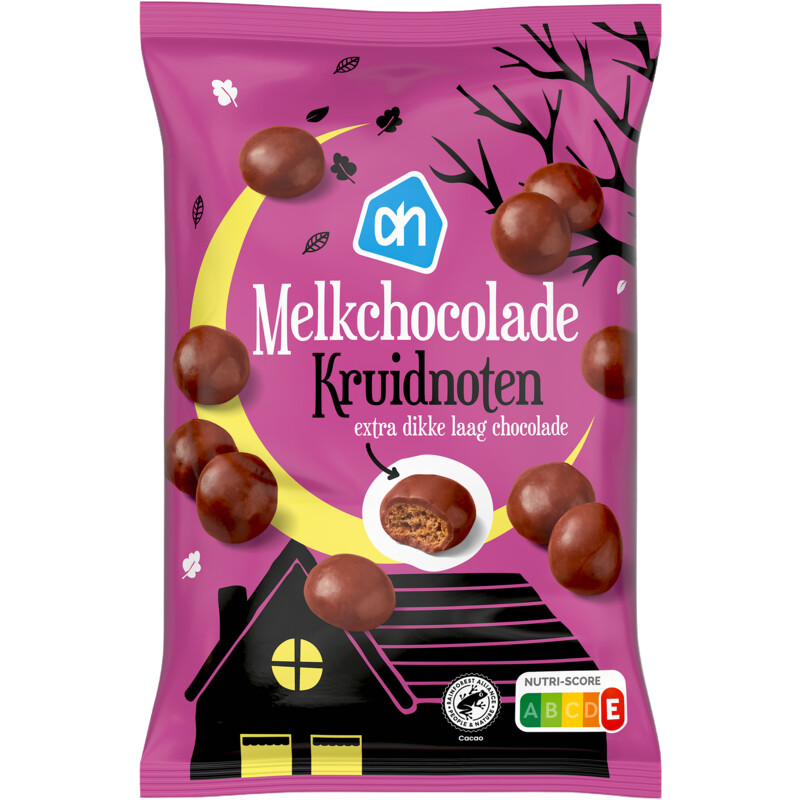 Een afbeelding van AH Melkchocolade kruidnoten