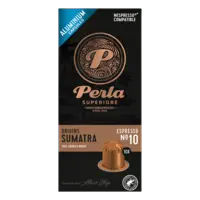 Perla Superiore Origins Sumatra espresso capsules