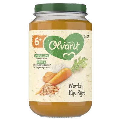 pdp-image-Olvarit Wortel kip rijst 6m+