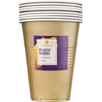 Een afbeelding van AH Party cups goud