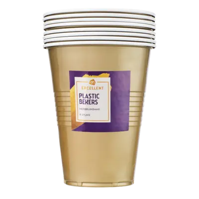 pdp-image-AH Party cups goud