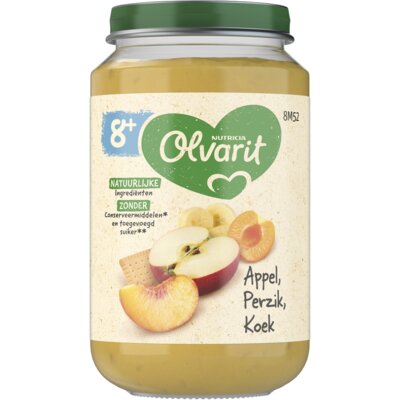 pdp-image-Olvarit 8+ mnd appel perzik koek