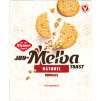 Een afbeelding van Van der Meulen Melbatoast naturel rondjes