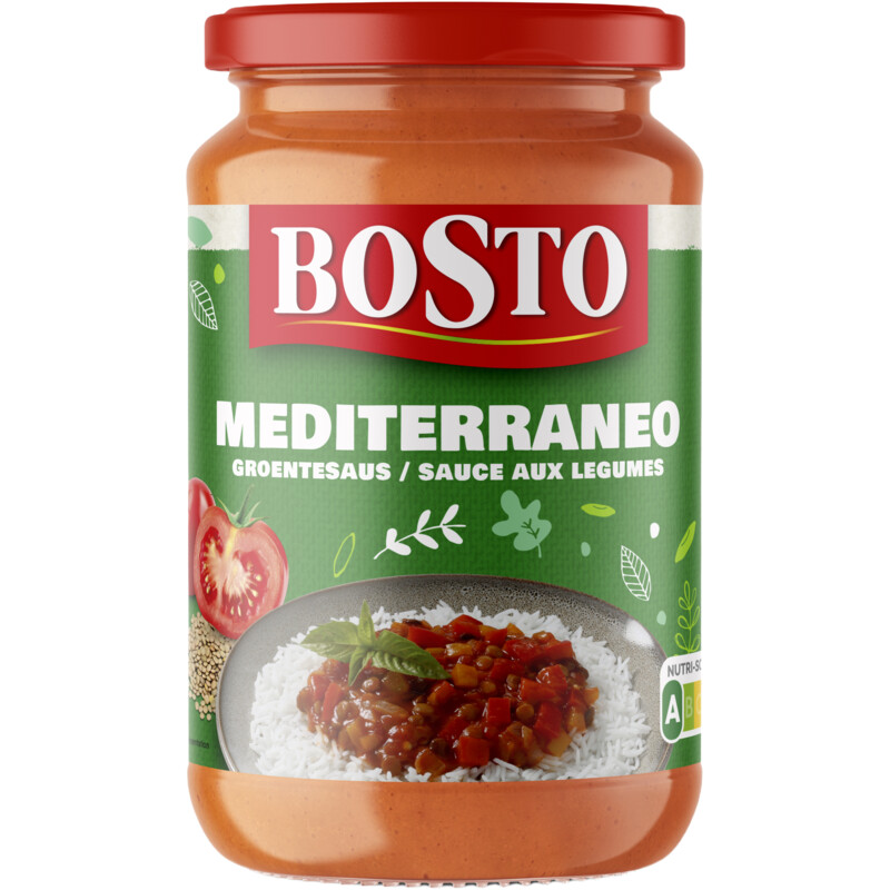 Een afbeelding van Bosto Saus mediterraneo bel