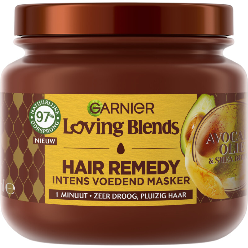 Een afbeelding van Loving Blends Avocado olie haarmasker