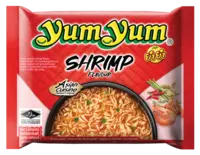 Yum Yum Shrimp flavour instant noodles
