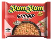 Yum Yum Shrimp flavour instant noodles