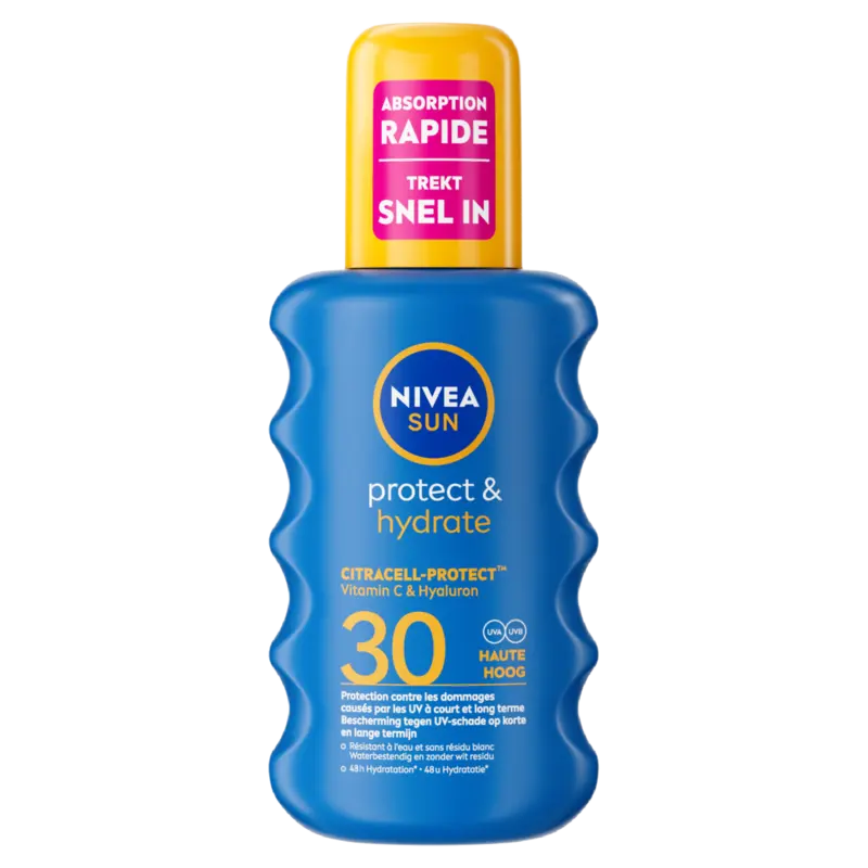 Nivea Sun Protect & hydrate zonnespray spf30