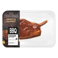 AH BBQ tomahawk sweet & smokey