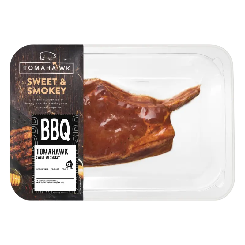 BBQ tomahawk sweet & smokey