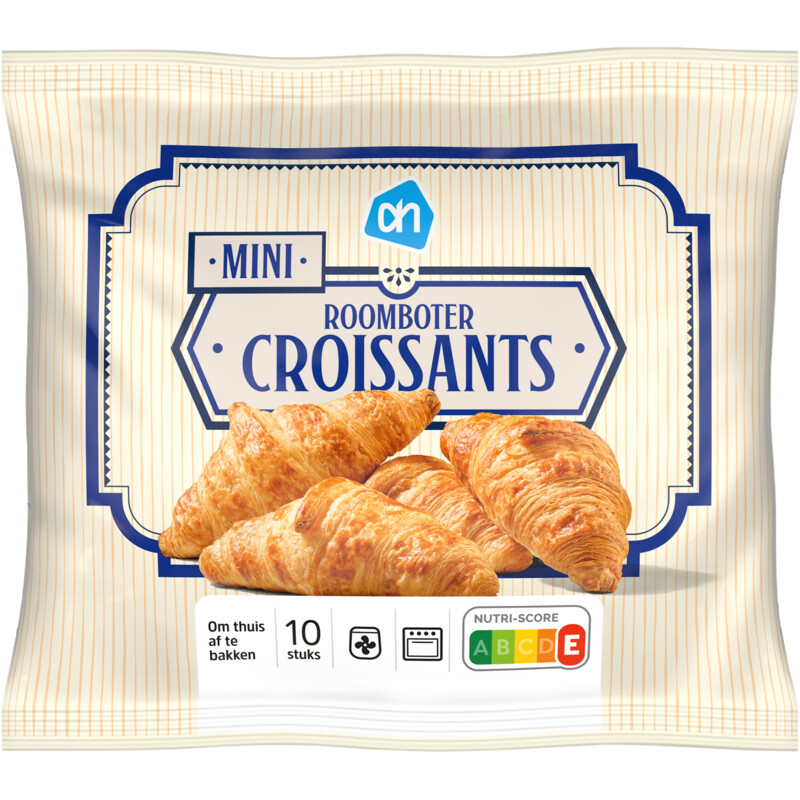 Een afbeelding van AH Mini roomboter croissants