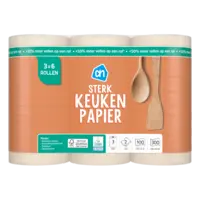 AH Keukenpapier sterk 3=6 rollen
