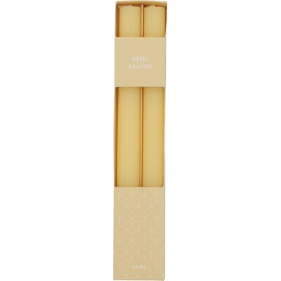 pdp-image-Avec Dinerkaars ribbel ivoor