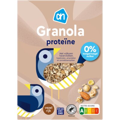 pdp-image-AH Granola proteïne 0% toegevoegd suiker
