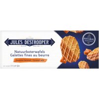 Een afbeelding van Jules Destrooper Natuurboterwafels gezouten karamel