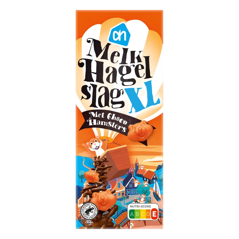 Hagelslag xl melk met choco hamsters