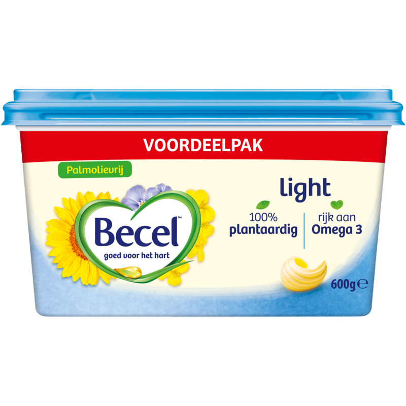 Een afbeelding van Becel Light palmolievrij voordeelpak