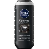 Een afbeelding van NIVEA Men active clean shower gel