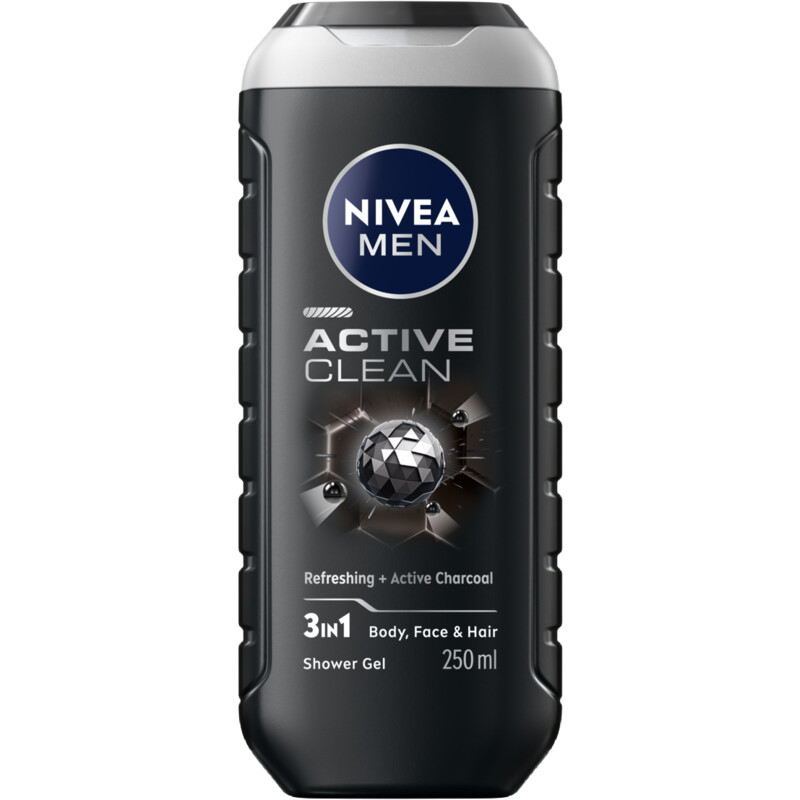 Een afbeelding van NIVEA Men active clean shower gel