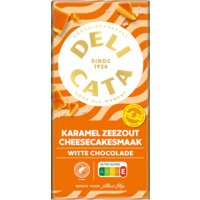 Een afbeelding van Delicata Reep karamel zeezout cheesecakesmaak