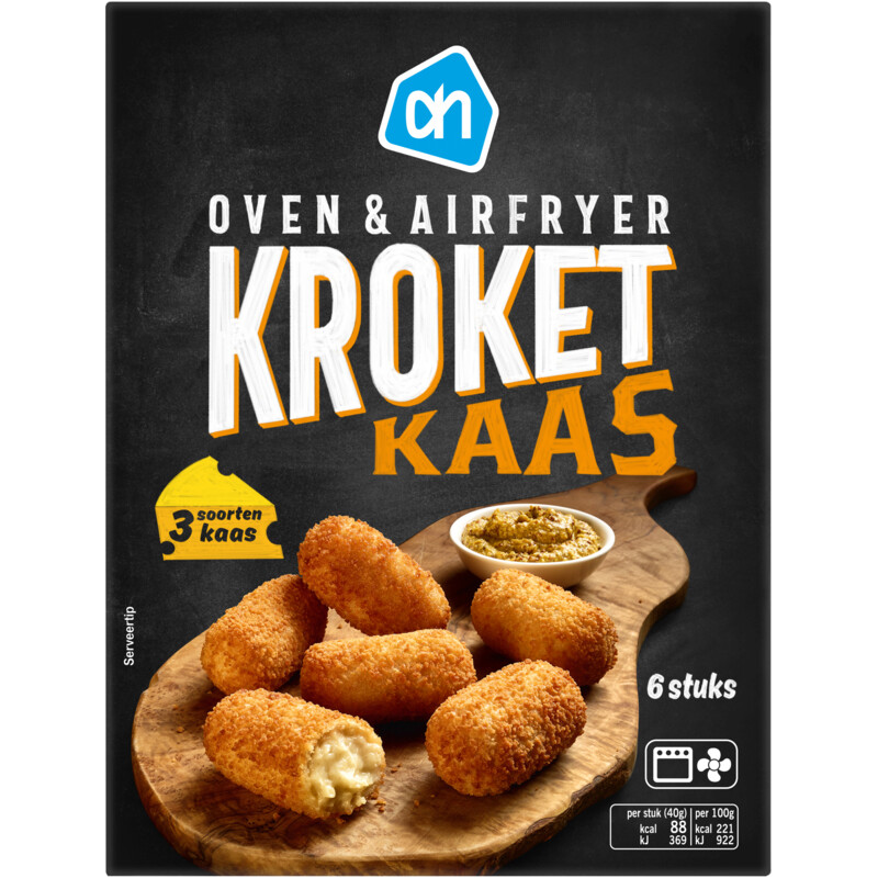 Een afbeelding van AH Oven kaaskroket