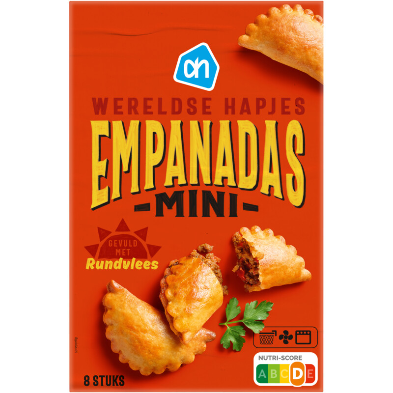 Een afbeelding van AH Wereldse hapjes empanadas mini