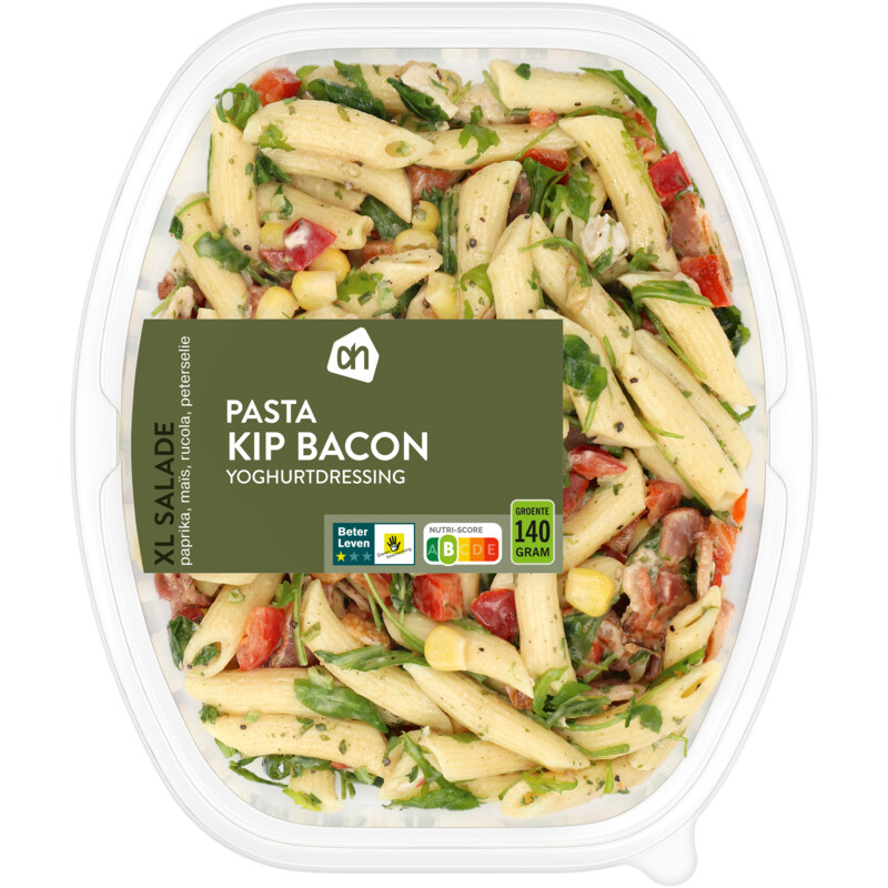 Een afbeelding van AH Xl salade pasta kip bacon