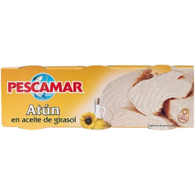 pdp-image-Pescamar Atun tonijn in zonnebloemolie 3 pack