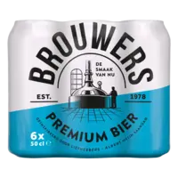 Brouwers Premium bier 6-pack