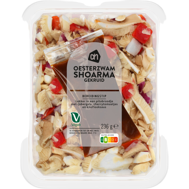 Een afbeelding van AH Oesterzwam shoarma gekruid