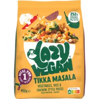 Een afbeelding van Lazy Vegan Tikka masala maaltijd