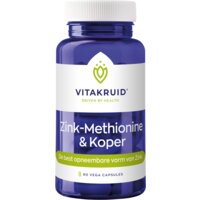 Vitakruid Zink methionine & koper