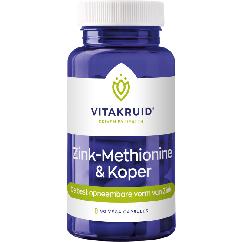 Een afbeelding van Vitakruid Zink methionine & koper
