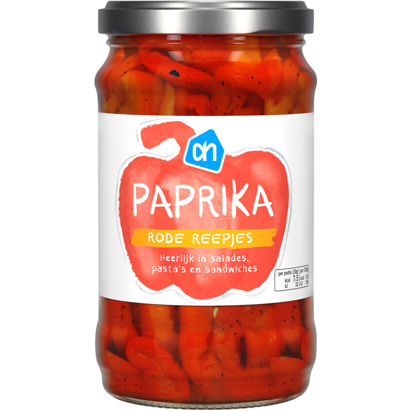 Een afbeelding van AH Paprika rode reepjes