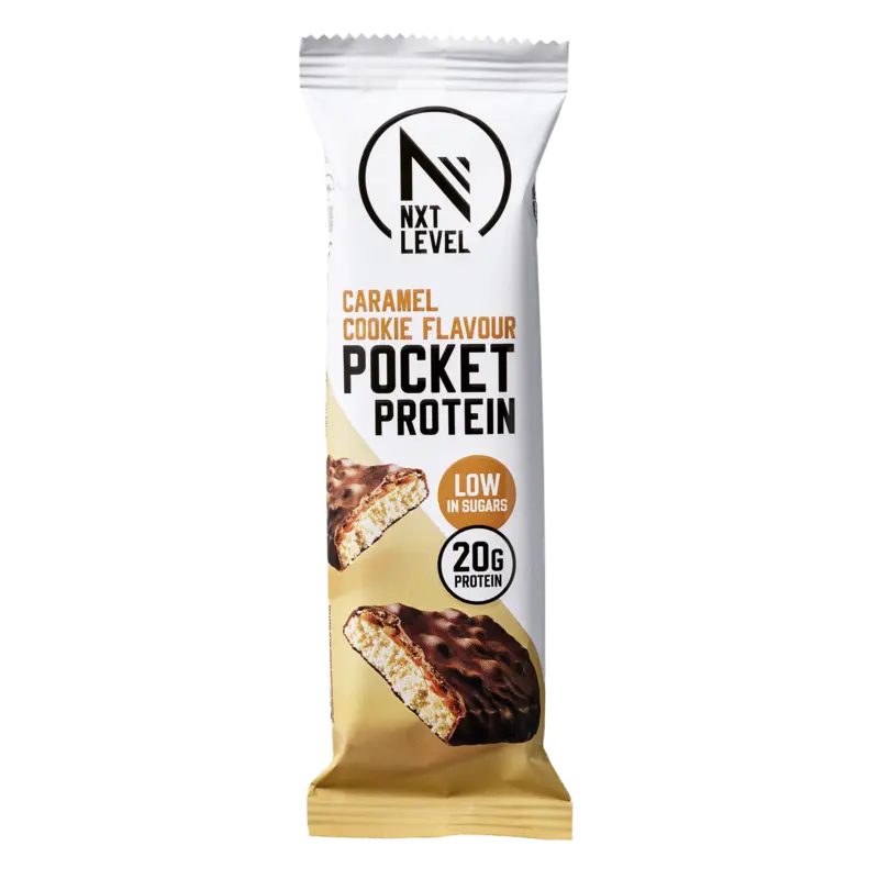 NXT Level Pocket protein caramel cookie