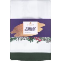 Een afbeelding van AH Excellent Tafellaken wit print