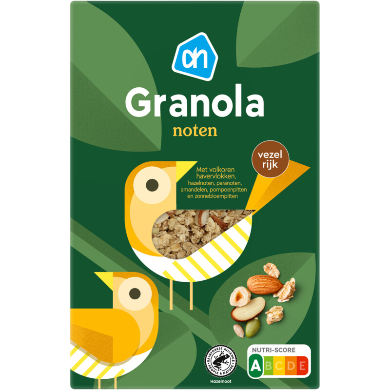 Een afbeelding van AH Granola noten