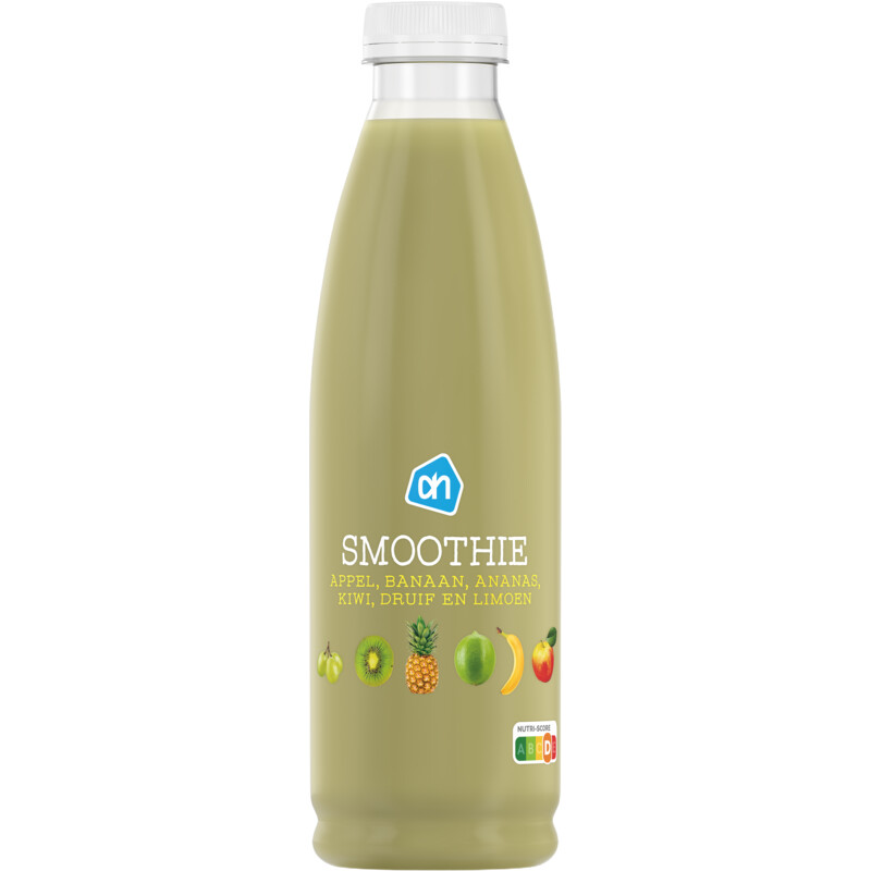 Een afbeelding van AH Smoothie kiwi ananas limoen