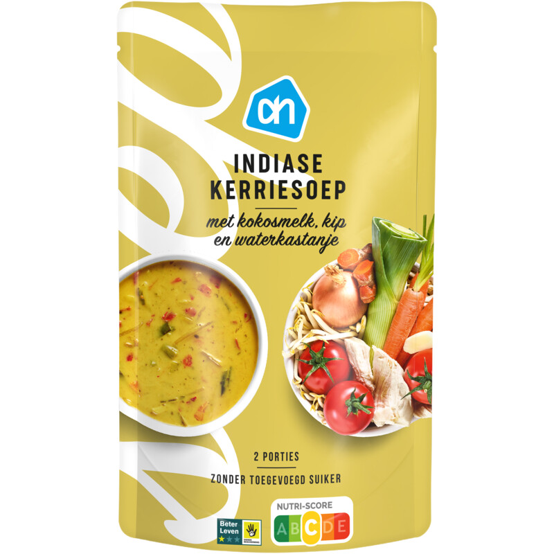 Een afbeelding van AH Indiase kerriesoep