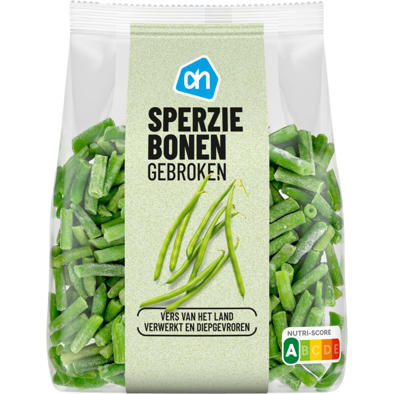 Een afbeelding van AH Sperziebonen gebroken