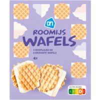 Een afbeelding van AH Roomijswafels